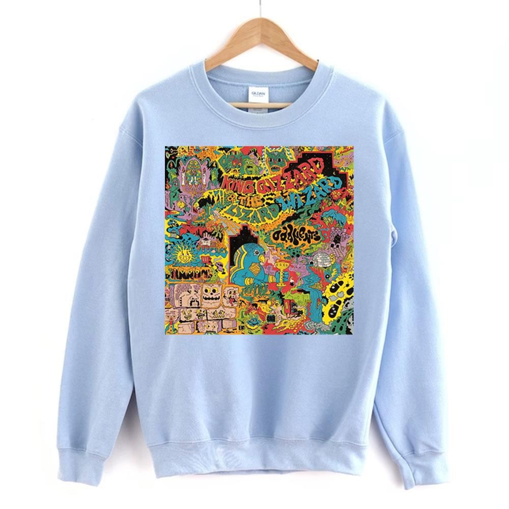 An Australian Rock King Gizzard And The Lizard Wizard Limited Edition T-shirts